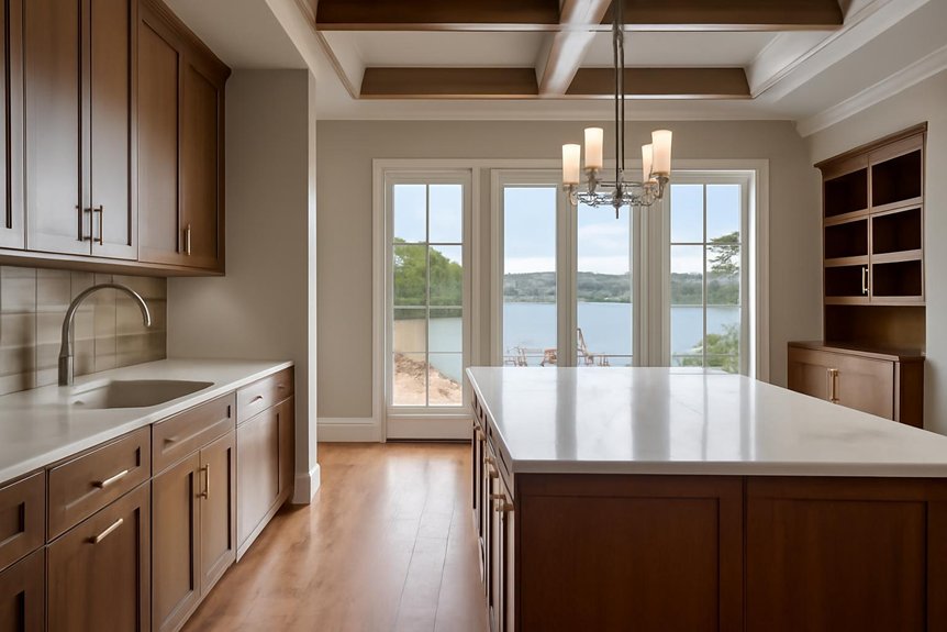 finalize detailed interior finish selections